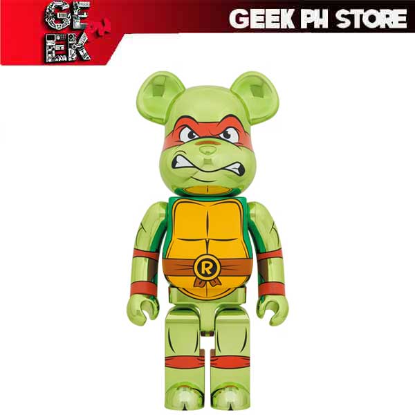 Medicom BE@RBRICK RAPHAEL CHROME Ver. 100% & 400% sold by Geek PH