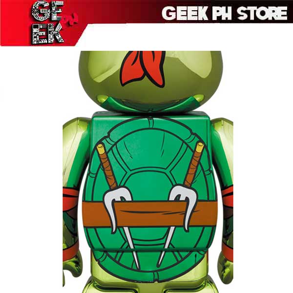 Medicom BE@RBRICK RAPHAEL CHROME Ver. 100% & 400% sold by Geek PH