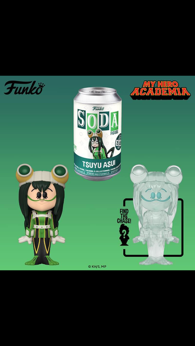 Funko Soda My hotsell Hero Academia Tsuyu Asui Chase