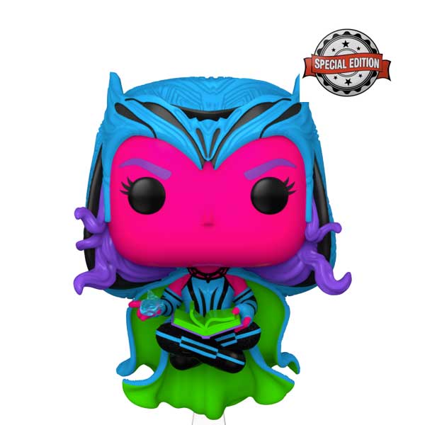 Funko POP Marvel: WandaVision- Scarlet Witch (Blacklight) Special Edition  Exclusive