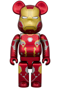 Medicom Toy BE@RBRICK IRON MAN MARK 45 100％ & 400％ sold by Geek PH