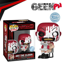 Load image into Gallery viewer, Funko POP MOVIES: Terrifer - Art the Clown with Nespaper Special Edition Exclusive sold by Geek PH