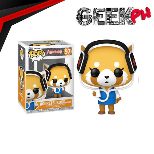 Funko Pop! Sanrio: Aggretsuko - Aggretsuko with Headphones sold by Geek PH