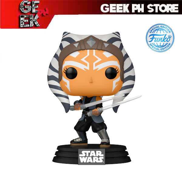 Funko Pop Star Wars: Ahsoka S2 - Ahsoka Tano with Dual Lightsabers Spe ...