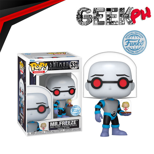 Funko POP TV: Batman The Animated Series - Mr. Freeze with Nora Special Edition Exclusive sold by Geek PH