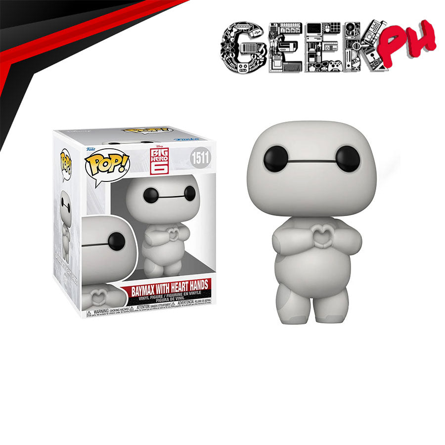 Funko Pop! Super: Big Hero 6 - Baymax with Heart Hands sold by Geek PH