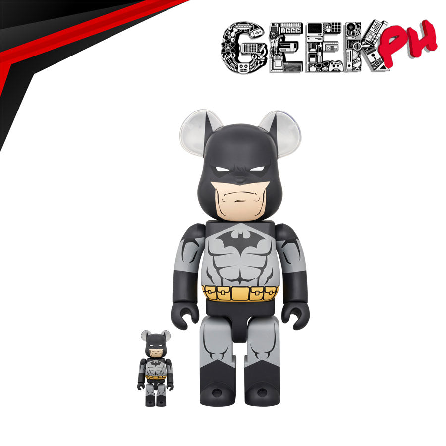 Medicom Toy BE@RBRICK BATMAN（BATMAN HUSH BLACK Ver.）100% & 400%   sold by Geek PH