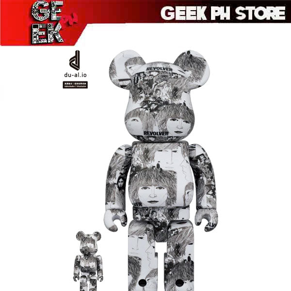 Medicom BE@RBRICK The Beatles REVOLVER 100% & 400% sold by Geek PH