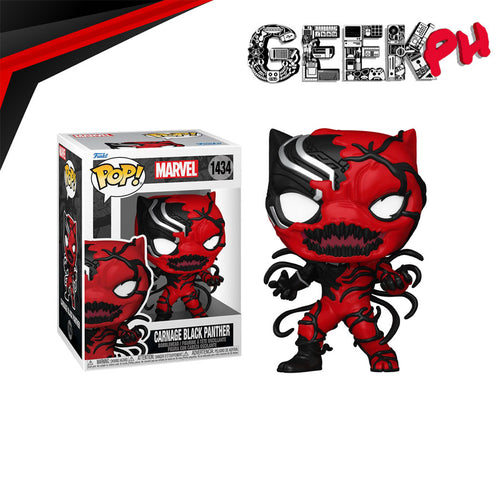 Funko Pop! Marvel: Absolute Carnage - Carnage Black Panther sold by Geek PH