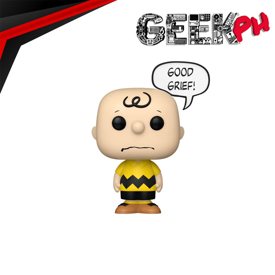 Funko Pop! Television: Peanuts - Charlie Brown (Good Grief) sold by Geek PH