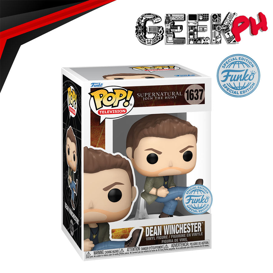 Funko Pop Supernatural - Dean Winchester Special Edition Exclusive sold by Geek PH