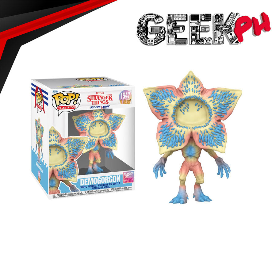 Hall H Exclusive GITD White Demogorgon Funko store Pop LE 3100