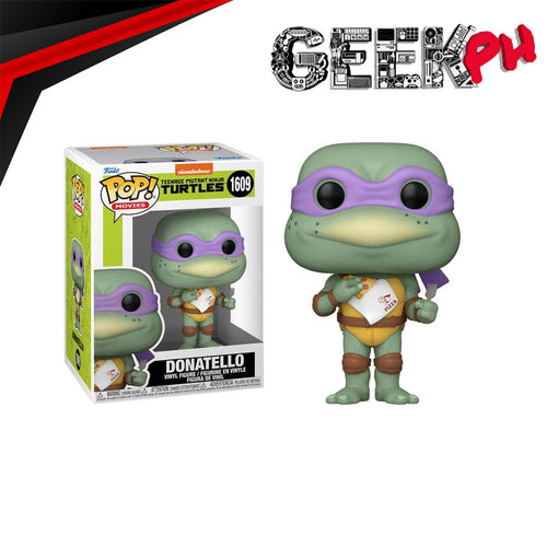 Funko Pop! Movies: Teenage Mutant Ninja Turtles (1990) - Donatello with Pizza Slice sold by Geek PH