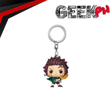 Load image into Gallery viewer, Funko Pocket Pop! Keychain - Demon Slayer: Kimetsu no Yaiba - Tanjiro Kamado (Sun Breathing) sold by Geek PH