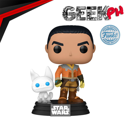 Funko POP&Buddy: Rebels S2- Ezra w/Loth Cat Special Edition Exclusive sold by Geek PH