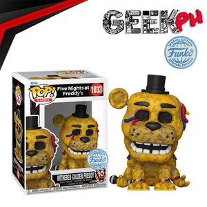 Funko POP Games: Five Nights at Freddy - Withered Golden Freddy Special Edition Exclusive sold by Geek PH