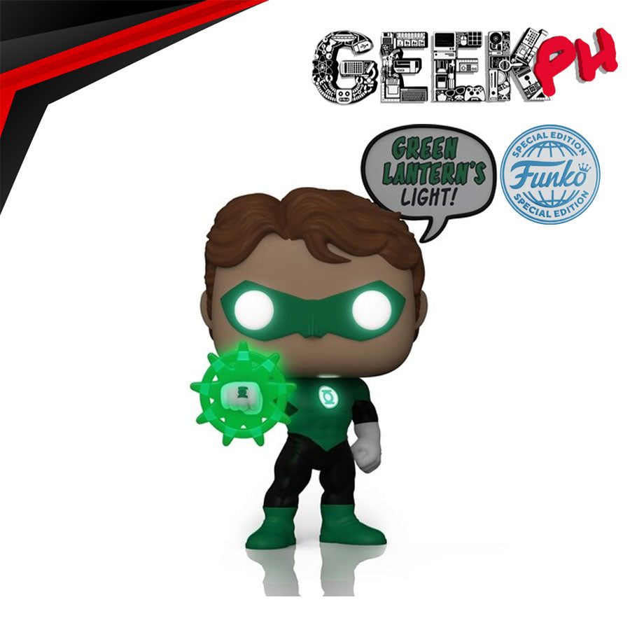 Funko POP Heroes: DC - Green Lantern (Beware) Glow in the Dark Special Edition Exclusive sold by Geek PH