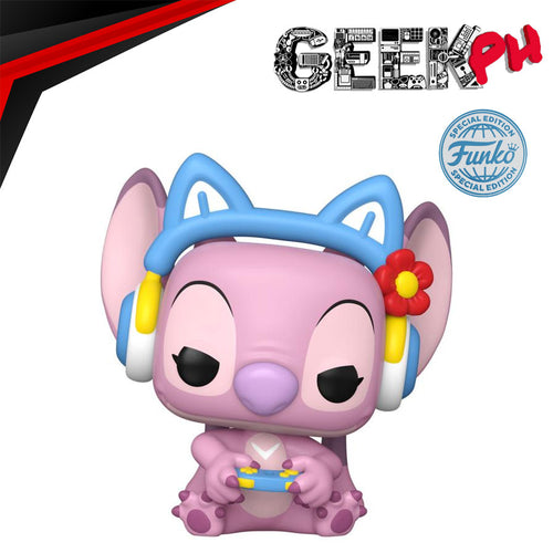Funko POP! Disney: Lilo and Stitch Angel (Gamer)  Special Edition Exclusive sold by Geek PH