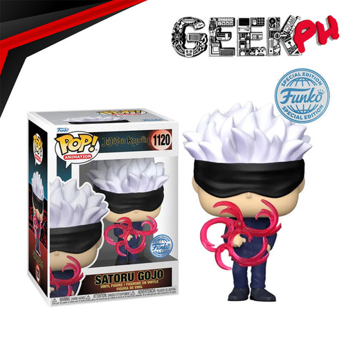 Funko Pop! : Jujutsu Kaisen - Satoru Gojo Red Tech Special Edition Exclusive sold by Geek PH