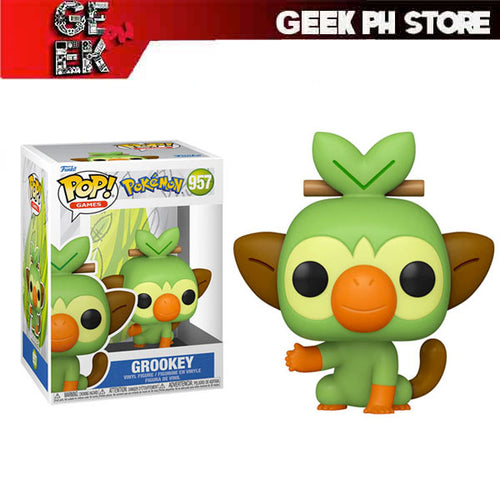 Funko Pop! Games Pokemon Wooloo, Grookey and Luxray 