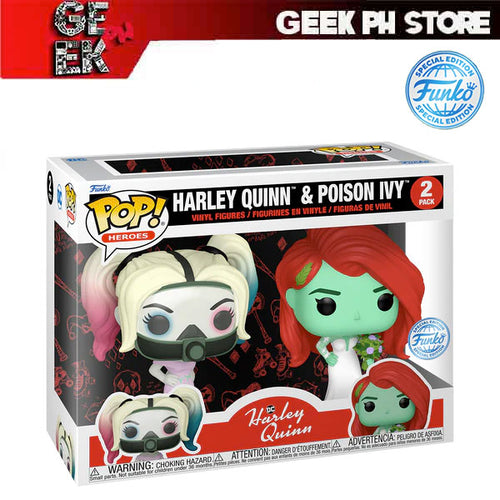 Funko Pop Harley Quinn and Poison Ivy Wedding 2-pack Special Edition Exclusive sold by Geek PH