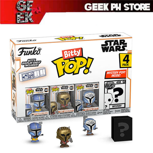 Funko The Mandalorian Bitty Pop! Heavy Mandalorian Four-Pack sold by Geek PH Store