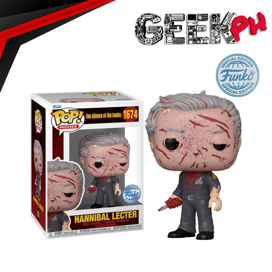 Funko Pop The Silence of the Lambs - Hannibal in Guard Disguise Special Edition Exclusive sold by Geek PH