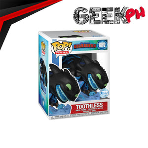 Funko Pop Premium - How to Train Your Dragon - Toothless with Lightning Special Edition Exclusive sold by Geek PH