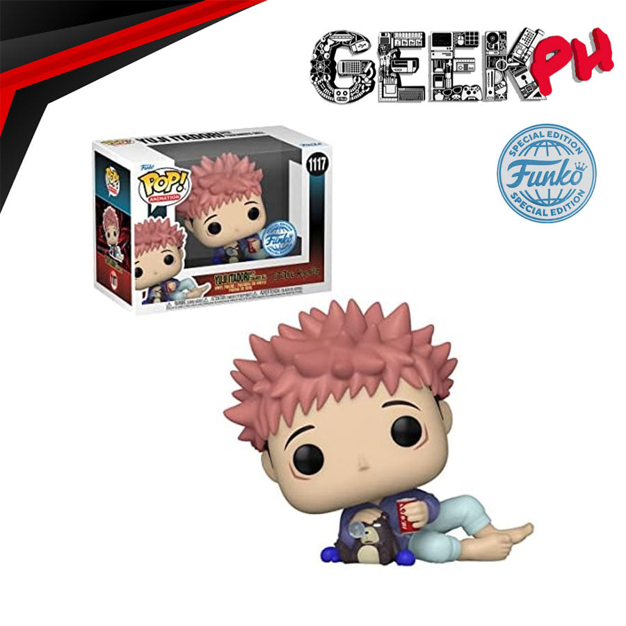 Funko Pop! : Jujutsu Kaisen - Itadori w/ Tsukamoto Doll Special Edition Exclusive sold by Geek PH