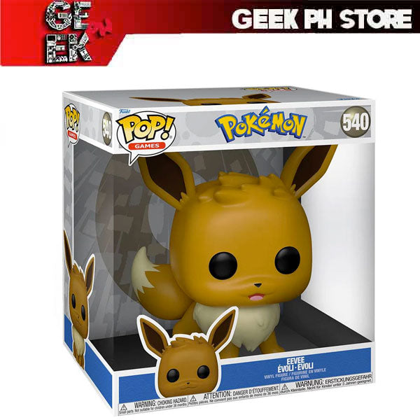 Funko POP Jumbo: Pokemon- Eevee (EMEA) – sold by Geek PH