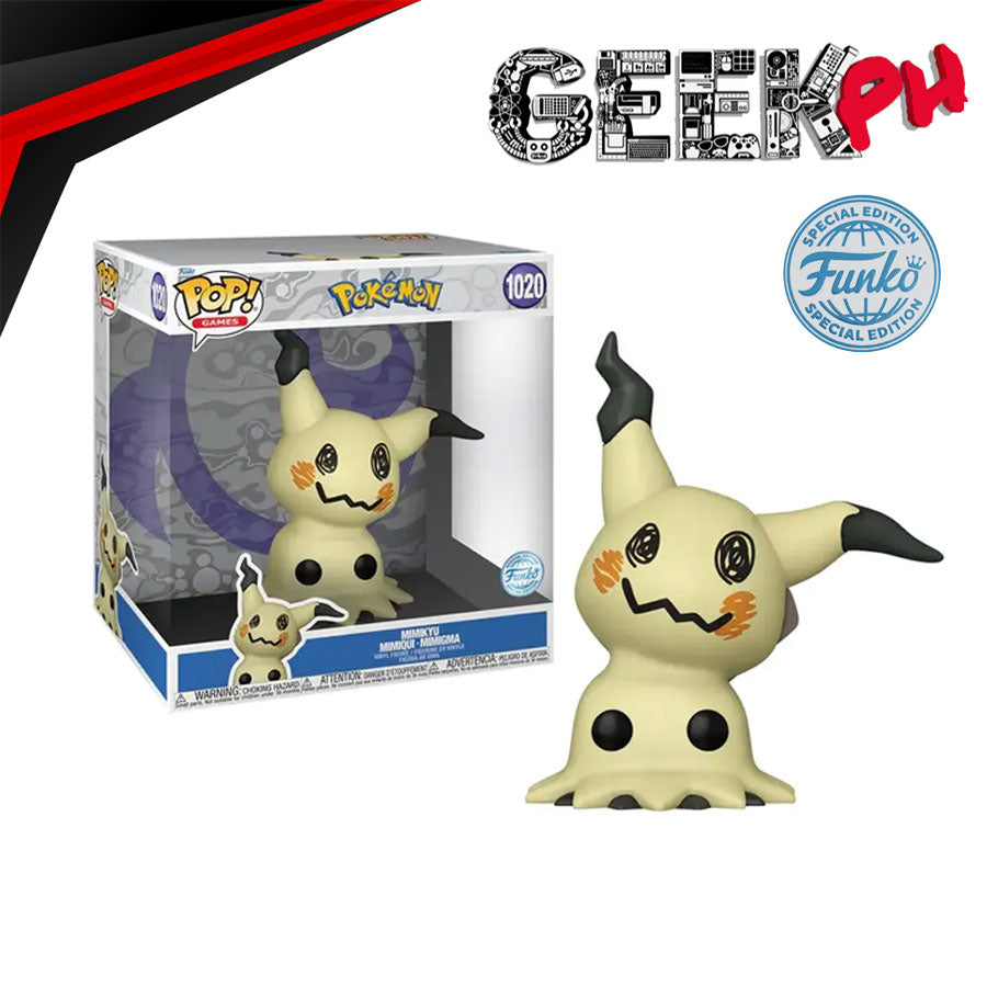 Funko POP Jumbo: Pokemon- Mimikyu Special Edition Exclusive sold by Geek PH