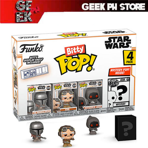 Funko The Mandalorian Bitty Pop! Mandalorian Four-Pack sold by Geek PH Store