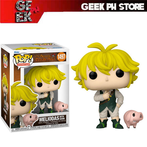 Funko Pop! & Buddy: Seven Deadly Sins - Meliodas with Hawk sold by Geek PH Store