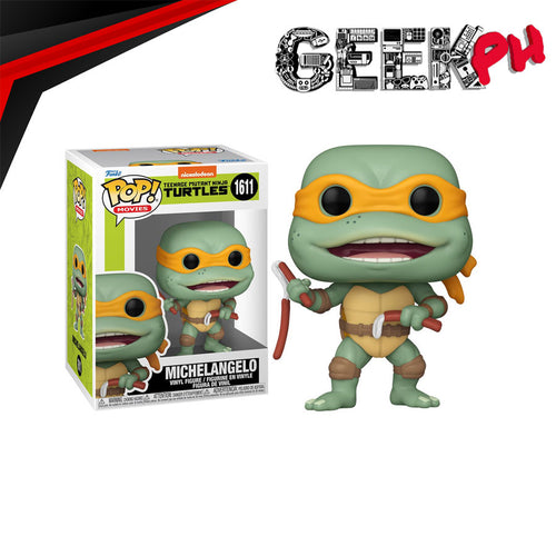 Funko Pop! Movies: Teenage Mutant Ninja Turtles (1990) - Michelangelo with Sausage Nunchucks sold by Geek PH