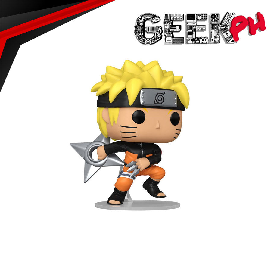 Funko Pop! Animation: Naruto: Shippuden - Naruto Uzumaki with Kunai & Shuriken sold by Geek PH