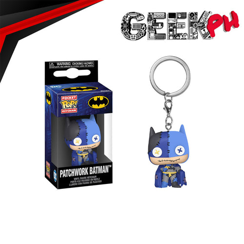 Funko Pocket Pop! Keychain: DC Comics - Batman (Patchwork) sold by Geek PH