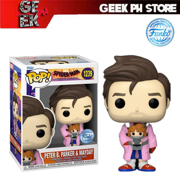 Funko Pop! – Spider-Man Across The Spider-Verse - Peter B. Parker with Mayday Special Edition Exclusive sold by Geek PH