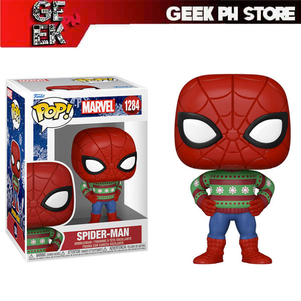 Christmas spider man store funko pop