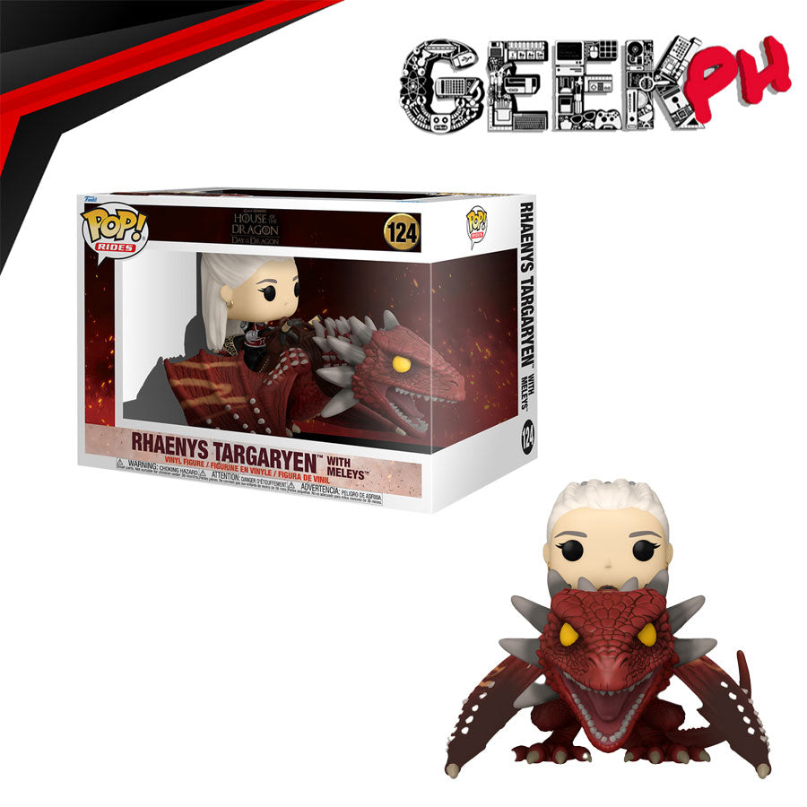 Funko Pop! Rides Deluxe: House of the Dragon - Rhaenys Targaryen with Meleyssold by Geek PH