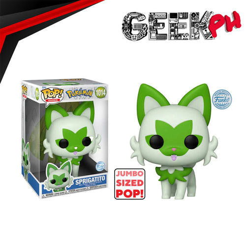 Funko Pop! Jumbo Pokemon - Sprigatito Special Edition Exclusive sold by Geek PH