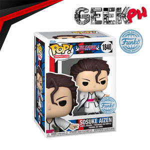 Funko Pop! Bleach - Sosuke Aizen No Glasses Special Edition Exclusive sold by Geek PH