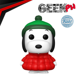 Funko POP Animation: Peanuts- Snoopy in Coat Special Edition Exclusive sold by Geek PH