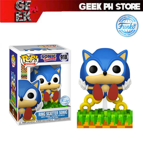 Funko POP Games: Sonic - Ring Scatter Sonic Special Edition Exclusive sold by Geek PH