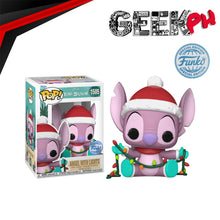 Load image into Gallery viewer, Funko POP Disney: Stitch Holiday – Angel w/ lights Special Edition Exclusive sold by Geek PH