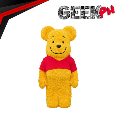 Medicom Toy BE@RBRICK Winnie the Pooh COSTUME Ver. （PILE FABRIC） 400%  sold by Geek PH