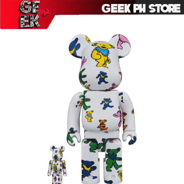 MEDICOM BE@RBRICK GRATEFUL DEAD (DANCING BEAR) 100％ & 400％ sold by Geek PH  Store