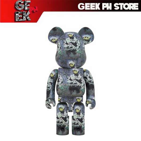 Medicom BE@RBRICK Brandalised ( Banksy ) RIOT COP 1000% sold by Geek PH  Store