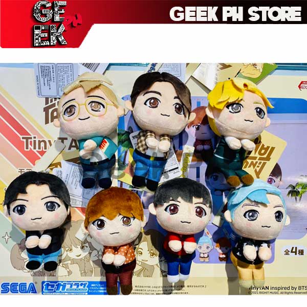 SEGA BTS TINYTAN MEJ SIT DOWN PLUSH DYNAMITE BTS sold by Geek PH Store