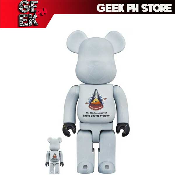 Medicom SPACE SHUTTLE BE@RBRICK 100％ & 400％ sold by Geek PH