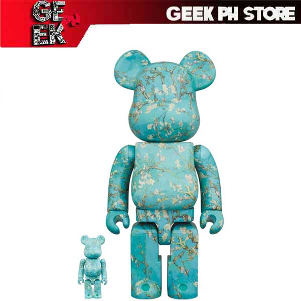 Medicom BE@RBRICK Van Gogh Almond Blossoms 100% & 400% sold by